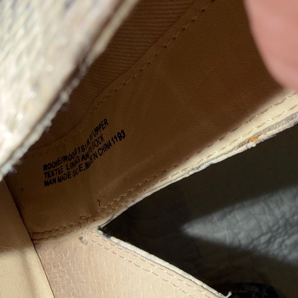 Steve Madden Snake-Print Women's Cutout Ankle Boots - Picture 8 of 9